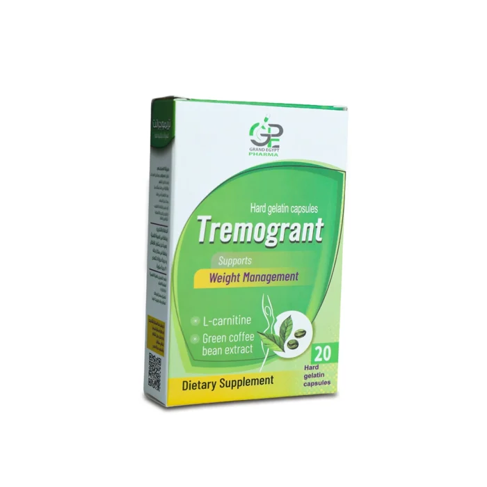 TREMOGRANT 20 CAPS - Grand-Egypt-pharma